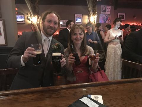 After wedding parties at monag